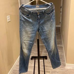 MOTHER denim jeans with split hem size 27